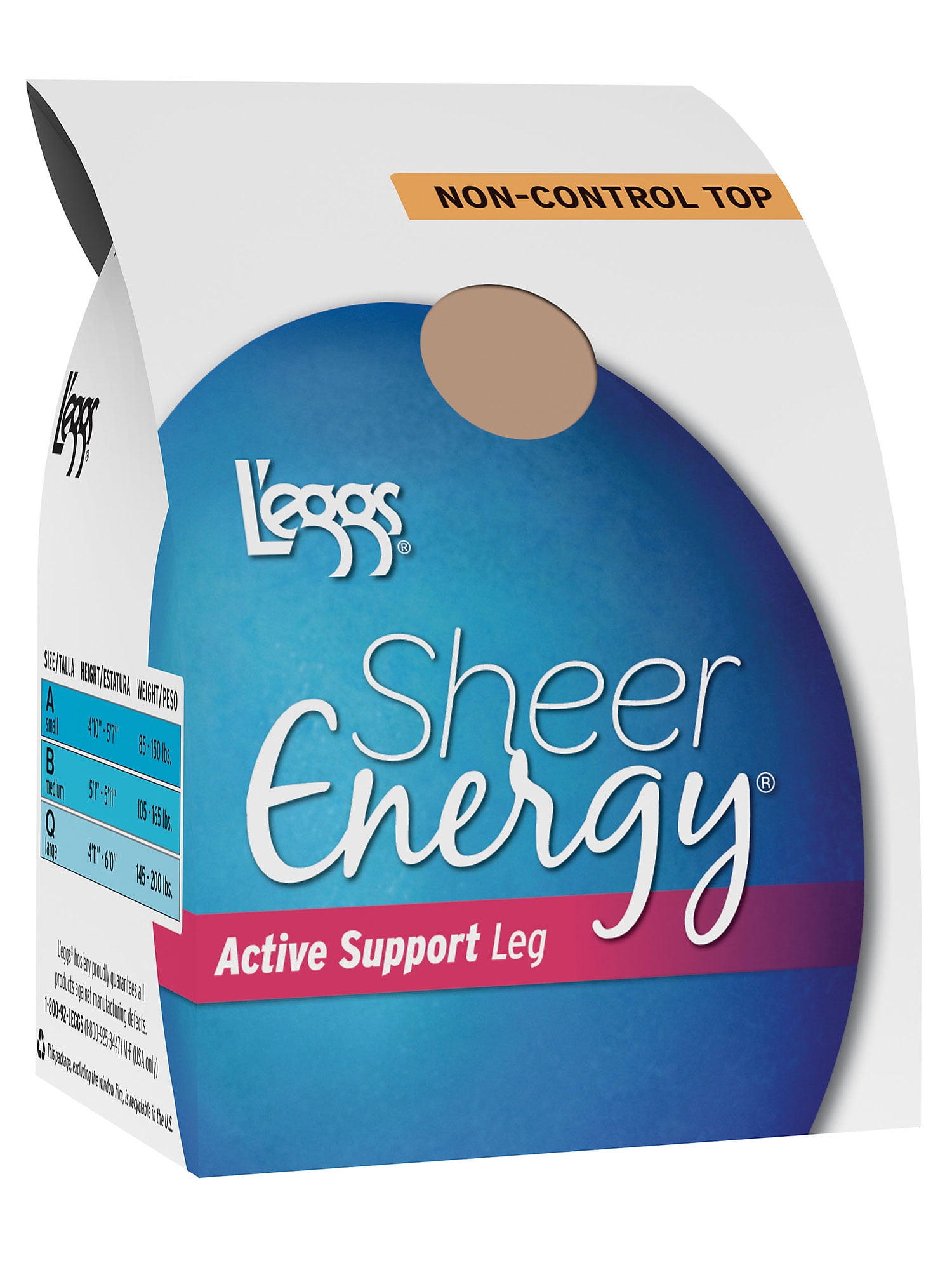 Promotional goods Online store L'eggs Sheer Energy Sz B Nude Active