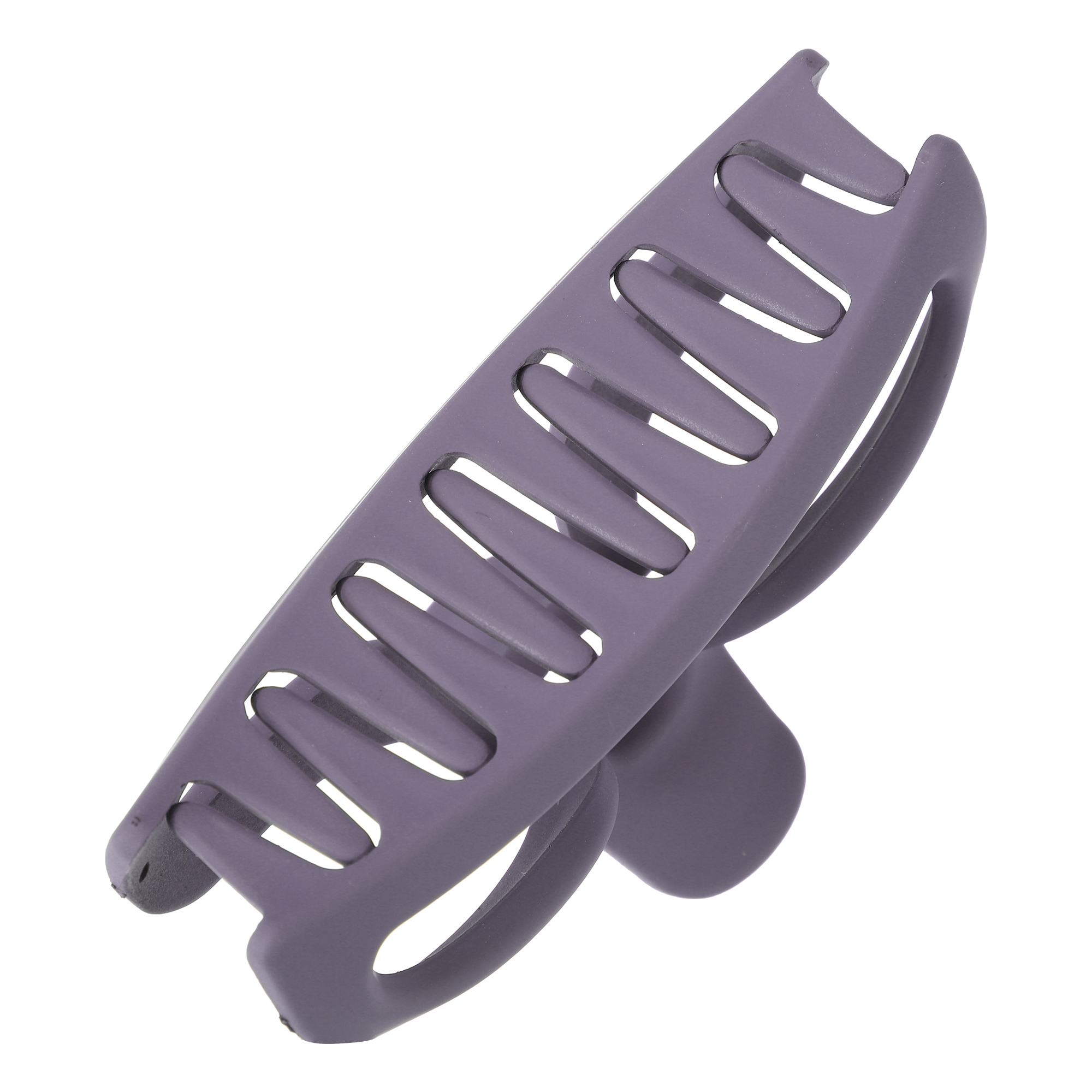 Unique Bargains Plastic Hair Claws Hair Clips Hair Barrettes Purple