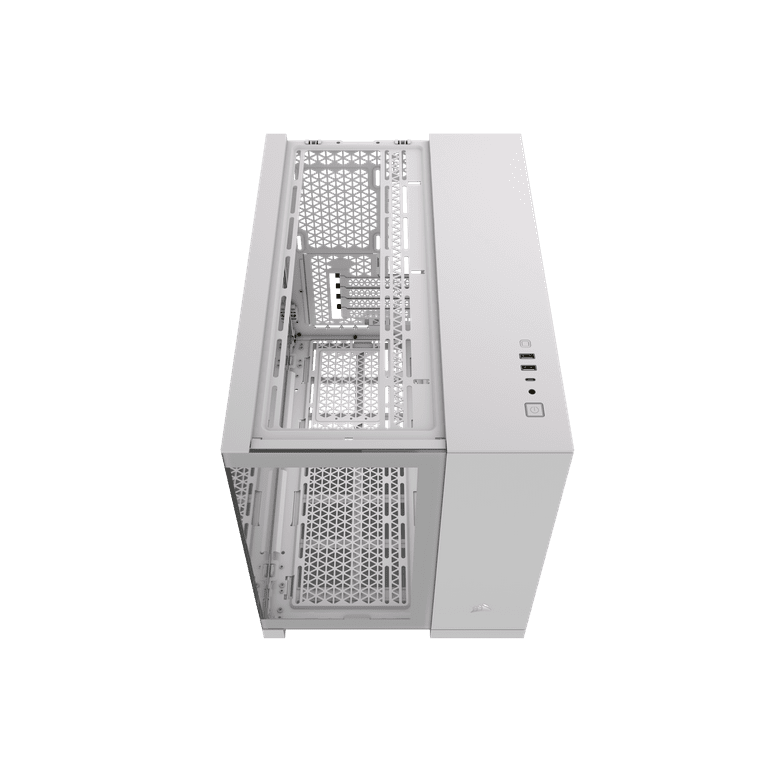 Corsair 2500X Mid-Tower Dual Chamber PC Case, White CC-9011266-WW