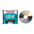 thumbnail image 1 of Maxell - CD-R - 700 MB (80min) 48x - Étui Bijou Mince, 1 of 2