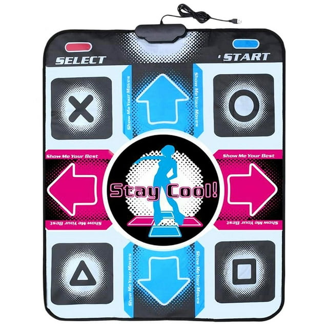 Alfombrilla de baile OSTENT USB antideslizante StepMania para PC con Windows