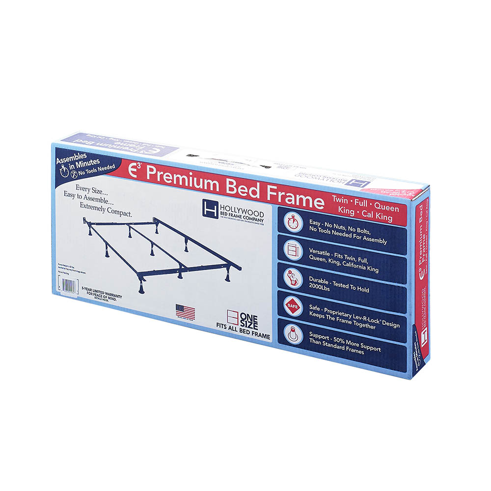 Premium Bed Frame Patent 9-414-690 & 10-321-768 Twin/Full/Queen/King/Cal. King - image 5 of 12