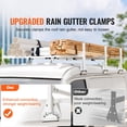 thumbnail image 2 of KFFKFF Trailer Ladder Rack, 59" Adjustable Roof Rack, 3 Crossbars, Straps Included, 800 lbs Load Capacity, Steel, Compatible with Chevrolet Express 1500 2500 3500/ Ford E150 E250 E350/ GMC Savana, 2 of 9
