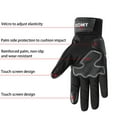 thumbnail image 2 of 1 Pairs Waterproof Motorcycle Gloves, Black Motocycle Gloves, Size L PVC Hard Shell Motorcyle Gloves, Touchscreen Motorcycle Riding Gloves for Fall and Winter, 2 of 6