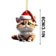 thumbnail image 3 of Pisexur Accesorios para coches, Electrónica para cochesIdeas navideñas: colgante para coche con gatitos, colgante para mochila y asiento de coche., 3 of 3
