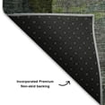 thumbnail image 5 of Addison Rugs Mayfield Premium Machine Washable Transitional Abstract Green Rectangle Rug, 3' x 5', 5 of 6