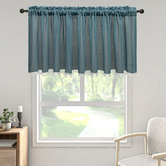 Custom Farmhouse Window Drapery