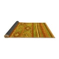 thumbnail image 2 of Ahgly Company Indoor Rectangle Abstract Yellow Modern Area Rugs, 7' x 10', 2 of 4