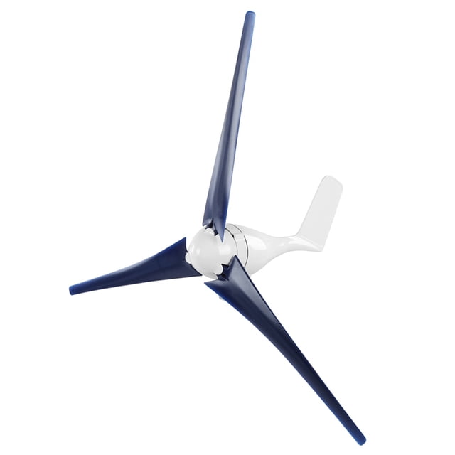 Small Wind Generator, Stable Wind Turbines Generator, Low Vibration Convenient Durable For Electromagnetic/Yaw -40 Degrees Celsius -80 Degrees Celsius White,Black,Blue