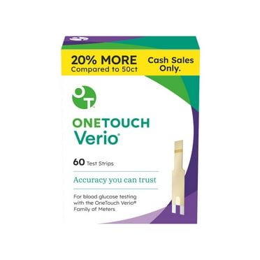 OneTouch Verio® 60ct Test Strips