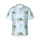 thumbnail image 1 of Fotbe Cartoon Turtle Camisa Hawaiana para Hombre Unisex – Camisa Casual de Verano con Botones de Manga Corta de Algodón y Lino,Large, 1 of 7