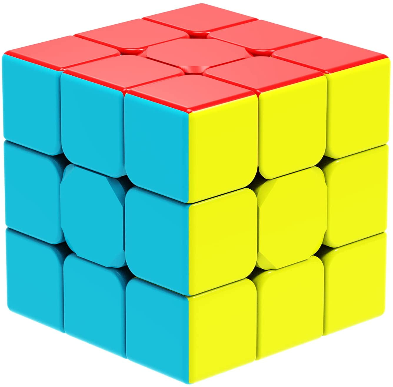 2/3/4/5 Magic Puzzle Cube Rubix Rubik Super Smooth Fast Speed Cube Stickerless 