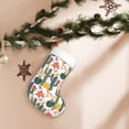 thumbnail image 7 of Yiaed Summer Cactus With Blooming Print Christmas Stockings, Christmas Stockings Hanging Ornaments, Christmas Stockings for Family Christmas Holiday Decorations, 7 of 7