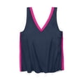 thumbnail image 3 of Swim 365 Women's Plus Size Chlorine-Resistant A-Line Two-Piece Skirtini Set, 3 of 6
