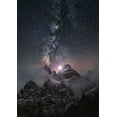thumbnail image 2 of Kaddas, Chris 24x32 Black Ornate Wood Framed with Double Matting Museum Art Print Titled - At The Edge Of The World, 2 of 4