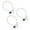 White - 3 Pack KEYED ALIKE-Regular, variant on -proof Refrigerator Lock For & Adults - Door Fridge And Cabinet (small Black 10 Pack Keyed Alike)