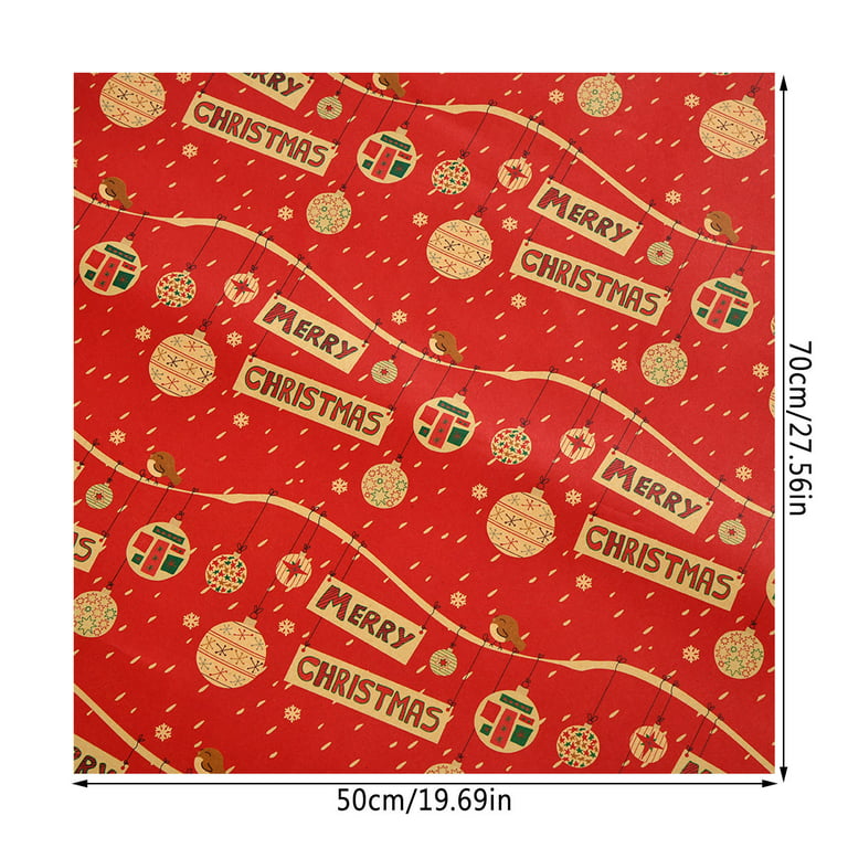 Red Cap Gift Wrap - Birthday Dream Wrapping Paper - 3 Sheets – K. A. Artist  Shop