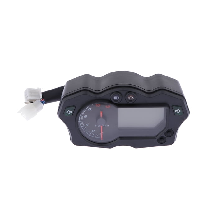 Odómetro Velocímetro LCD Digital Sunnimix Tacómetro de motocicleta