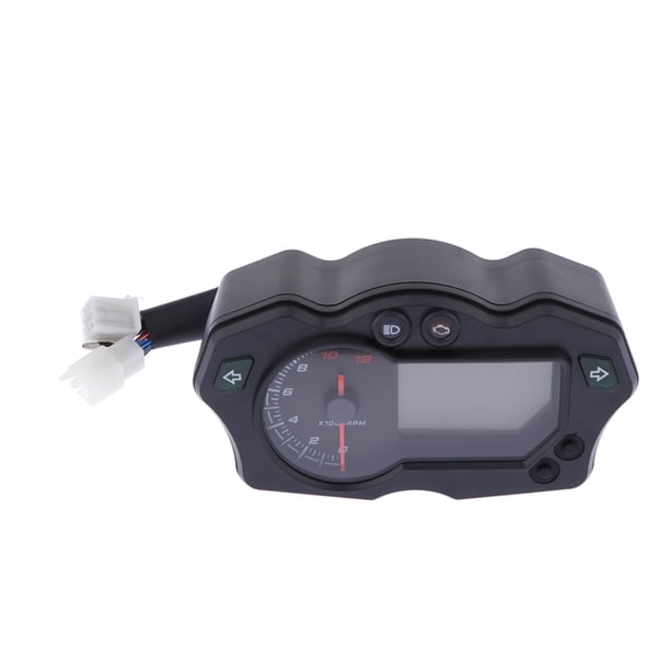 Odómetro Velocímetro LCD Digital Sunnimix Tacómetro de motocicleta