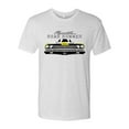 thumbnail image 2 of Wild Bobby, 1969 Plymouth Road Runner Hot Rod Racing | Mens Cars and Trucks Premium Tri Blend T-Shirt, Heather White, Small, 2 of 4