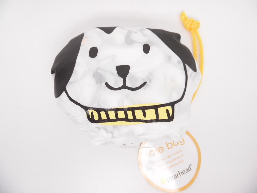 Pearhead Pet Reusable Tote Bag - Dog - Gray