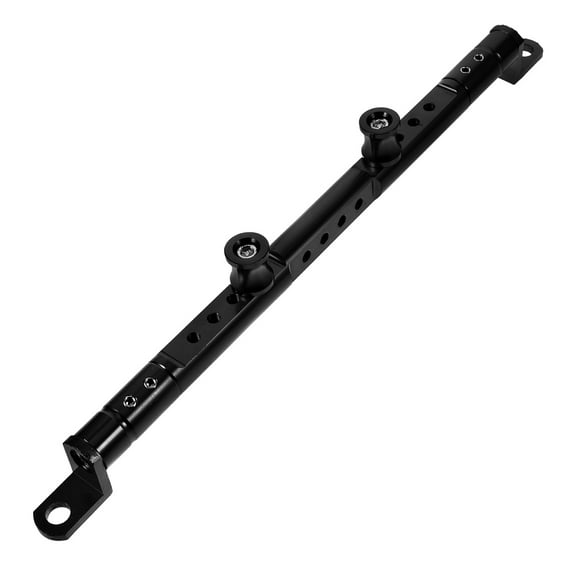 FUEENIRVA Motorcycle Handlebar Booster Motorcycle Handlebar Balance Bar Black Classic 1Set