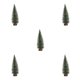 thumbnail image 1 of Ounissouiy 1 pieza Mini árbol de Navidad aguja de pino flocado teñido cedro blanco adornos de escritorio DIY accesorios de tiro escena Type8 NO8, 1 of 6