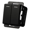 thumbnail image 2 of Interruptor Doble 3 Vias Leviton Negro 1/2", 2 of 3
