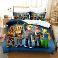 thumbnail image 1 of Digital Printing Minecraft ROBLOX Bedding Three-piece Kit, 1 of 2