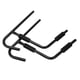 thumbnail image 4 of Estante De Pared Para Kayak De Servicio Pesado, Estante De Pared Para Kayak De Metal Ahorro De Espacio De Embalaje Negro Resistente Al Desgaste Para Cobertizo Para Garaje, 4 of 8