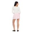 thumbnail image 5 of Forever 21 Women's Ivory Cozy Chic Relaxed Sweater, V-Neck Wrap Design for Cozy Fall Layering, L, 5 of 6