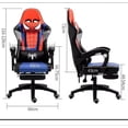 thumbnail image 3 of Silla Gamer Spiderman Negra Cuero Sintético, 3 of 5