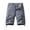 Gray, variant on Mens Shorts Cargo Mens Work Shorts Pockets Zipper Button Shorts Solid Color Fashion Casual Loose Fit Going out Climb Workwear Pants Coffee XXL