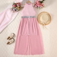 thumbnail image 5 of JAJAHO Sequin Girls Dress Sleeveless Sparkly Slim Fit High-Low Midi Ball Gown Formal Party Prom Wear Girl Dresses 12-16Y, 5 of 6