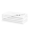 thumbnail image 5 of Hiasan Cloth Dinner Napkin Set of 6, 18 x 18 inch, Soft Reusable Absorbent Napkins for Wedding, Banquet, Restaurant, Hotel and Home, Polyester Blend, White, 5 of 10