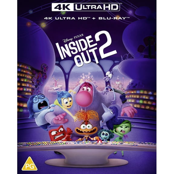 Disney Pixar's Inside Out 2 (4K Ultra HD) Kensington Tallman Liza Lapira Tony Hale Amy Poehler