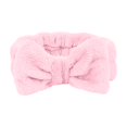 thumbnail image 5 of IDALL Headbands for Women Head Scarf Hydrotherapy Headband 1 Piece Bow Hairband Women's Facial Makeup Headband Soft Coral Velvet Headband For Shower Face Wash Turban Bandanas for Women Pink One Size, 5 of 5