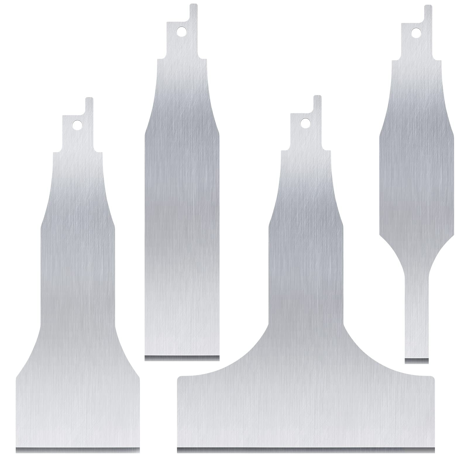 Saker Reciprocating Saw Scraper Blade 4PCS, Blades Reciprotools as