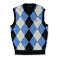 thumbnail image 2 of Nautica Mens Argyle V cuello suéter chaleco, azul, grande Nautica Chaleco, 2 of 2