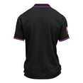 thumbnail image 4 of Hogleaql 250th Anniversary Usa Polo Shirt for Men Short Sleeve Collar 4th Of July Button T-Shirt American Flag Retro Graphic Patriotic Fashion Blouse Black XL, 4 of 6