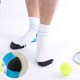 thumbnail image 2 of Calcetines deportivos de compresión elástica para hombre y mujer, paquete de 8 pares de calcetines bajos para hombre y mujer, calcetines deportivos de algodón transpirables para hombre, 2 of 5