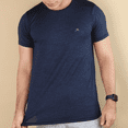 thumbnail image 4 of Playera Hombre Deportiva Manga Corta Azul Marino Secado Rápido, 4 of 4