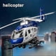 thumbnail image 2 of New Realistic Police Helicopter Plane Pull Back Led Music Model Kids Toy Collection/YY 25-26, 2 of 5
