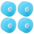 HighDensity 70x42mm Blue Longboard Wheels, 80A hardness for Smooth