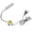 20-LED EU Plug, variant on BIMZUC 12-LED Sewing Machine Light with Strong Magnetic Base, EU Plug Flexible Gooseneck Task Lamp for Home and Industrial Tailoring, Ultra Bright White Illumination Sewing Accessories, 6.89 Inch
