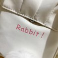 thumbnail image 4 of Bolsos Cruzados Bonitos bolsos cruzados de conejo, bolsos de hombro simples con colgante Kawaii (blanco) Likrtyny Para Estrenar, 4 of 9