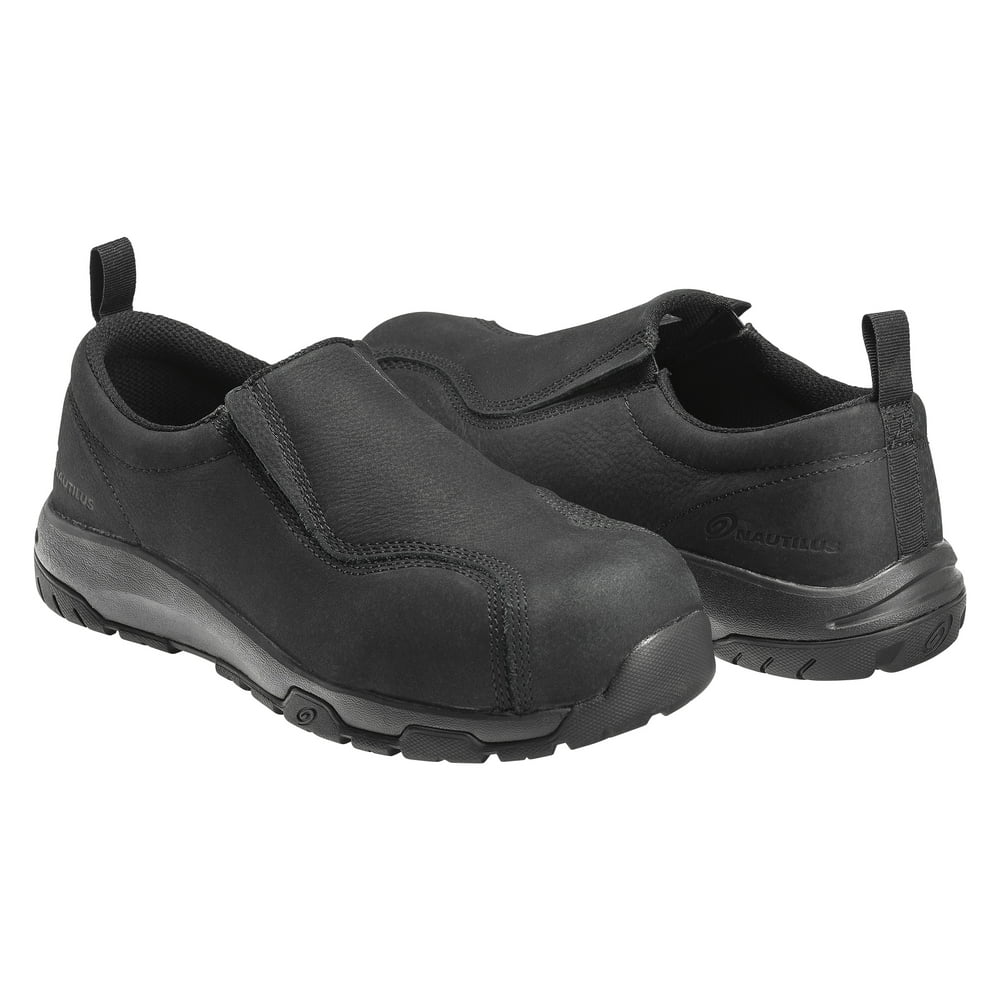Footwear Specialties International Men's Black SlipOn AntiSlip