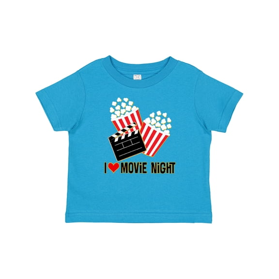 Inktastic I Love Movie Night Boys or Girls Baby T-Shirt