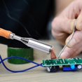 thumbnail image 2 of 300w Electric Soldering Iron With Chisel Tip For High Power Welding Tools, 220v Industrial Grade Wood Handle Soldering Kit, 2 of 5