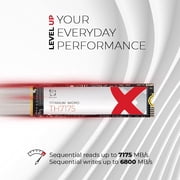 Titanium Micro TH7175 SSD 2TB PCIe NVME 4.0 Gen 4 M.2 2280 Internal Solid State Drive